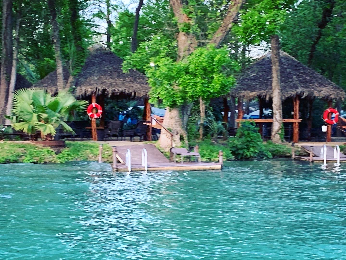 Son's Island private cabana in Seguin