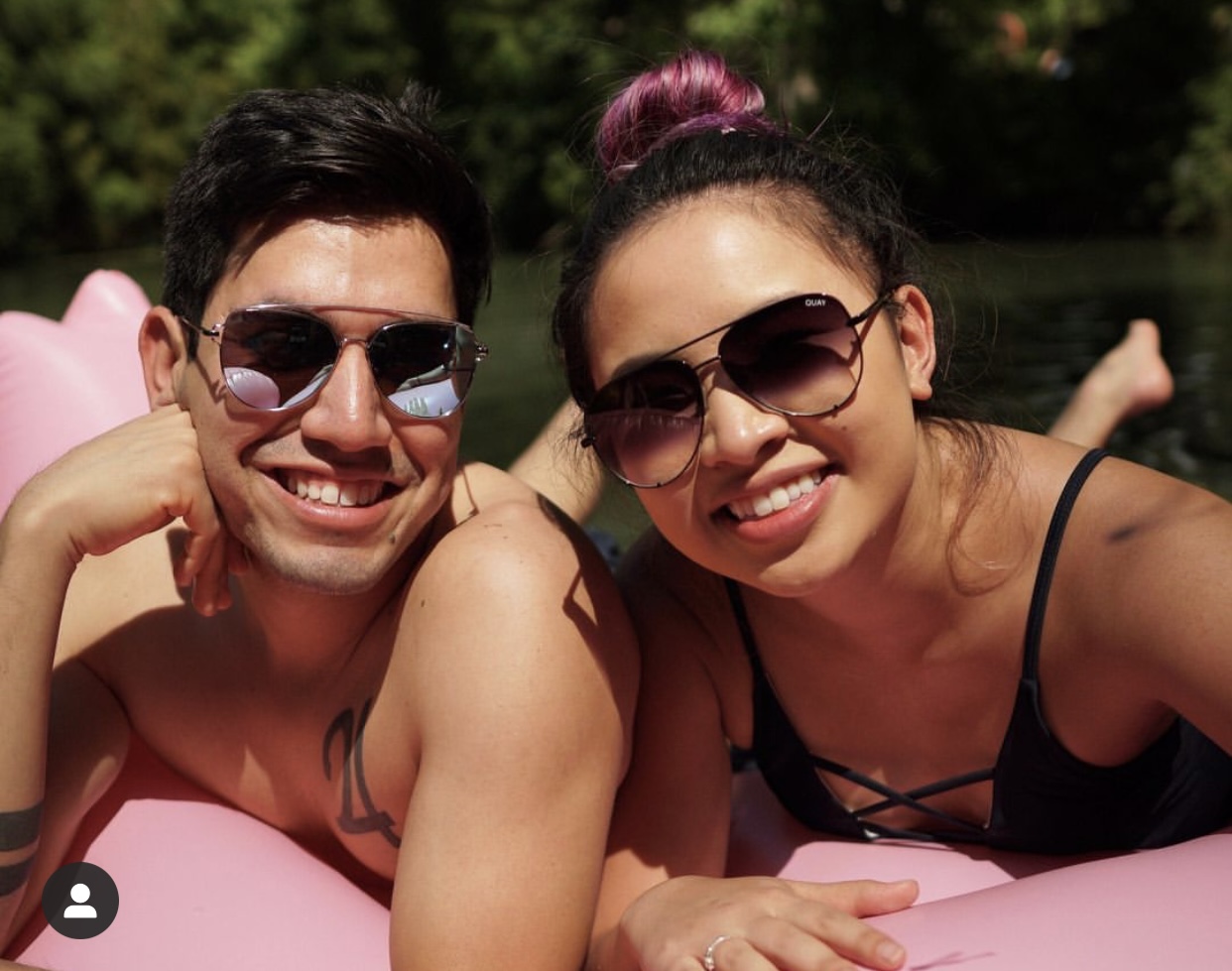 Maria enjoying Son's Island